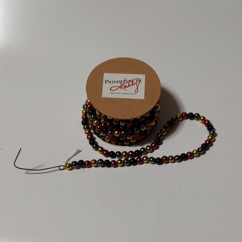 Primitives by Kathy - Multicolored Mini Bead Garland